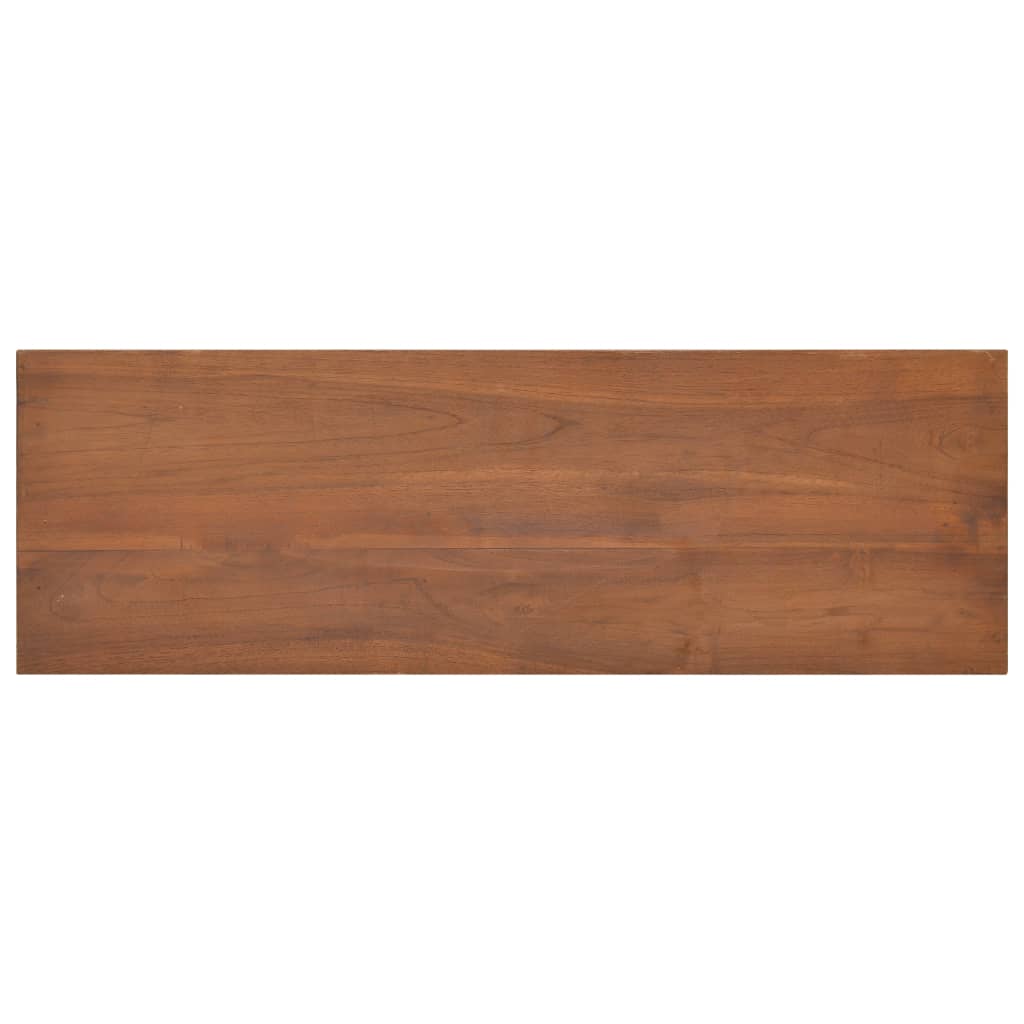 vidaXL Tv-meubel 90x30x40 cm massief teakhout