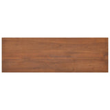 vidaXL Tv-meubel 90x30x40 cm massief teakhout