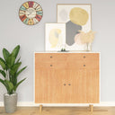vidaXL Film décoratif autocollant 500x90 cm PVC couleur bois foncé