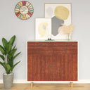 vidaXL Film décoratif autocollant 500x90 cm PVC couleur bois foncé