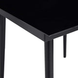 vidaXL Tuin Eettafel Set met kussen 3 pcs Lichtgrijs poly rattan