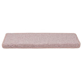 vidaXL Trapmatten 15 st 65x21x4 cm Grijs Rechthoekige Rand