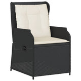 vidaXL 6-Piece Lounge Set with Cushions Poly Rattan Grey