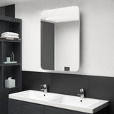 vidaXL Badkamerkast met spiegel en LED 60x11x80 cm