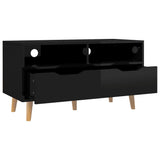 vidaXL Tv-meubel 90x40x48,5 cm bewerkt hout wit