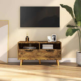 vidaXL Tv-meubel 90x40x48,5 cm bewerkt hout wit