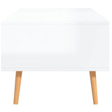 vidaXL Salontafel 100x49,5x43 cm bewerkt hout wit