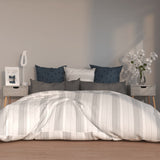 vidaXL Nachtkastje 40x40x56 cm bewerkt hout wit