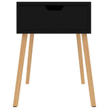 vidaXL Nachtkastje 40x40x56 cm bewerkt hout wit