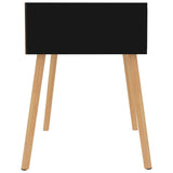 vidaXL Nachtkastje 40x40x56 cm bewerkt hout wit