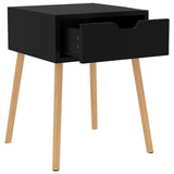 vidaXL Nachtkastje 40x40x56 cm bewerkt hout wit