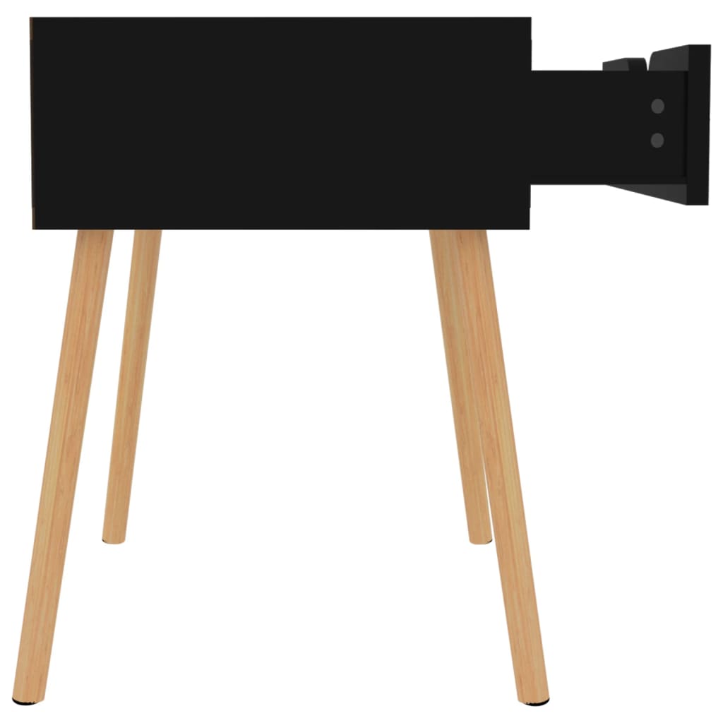 vidaXL Nachtkastje 40x40x56 cm bewerkt hout wit