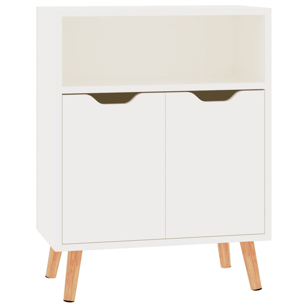 vidaXL Dressoir 60x30x72 cm bewerkt hout wit