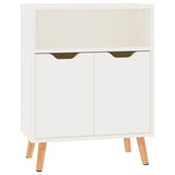 vidaXL Dressoir 60x30x72 cm bewerkt hout wit