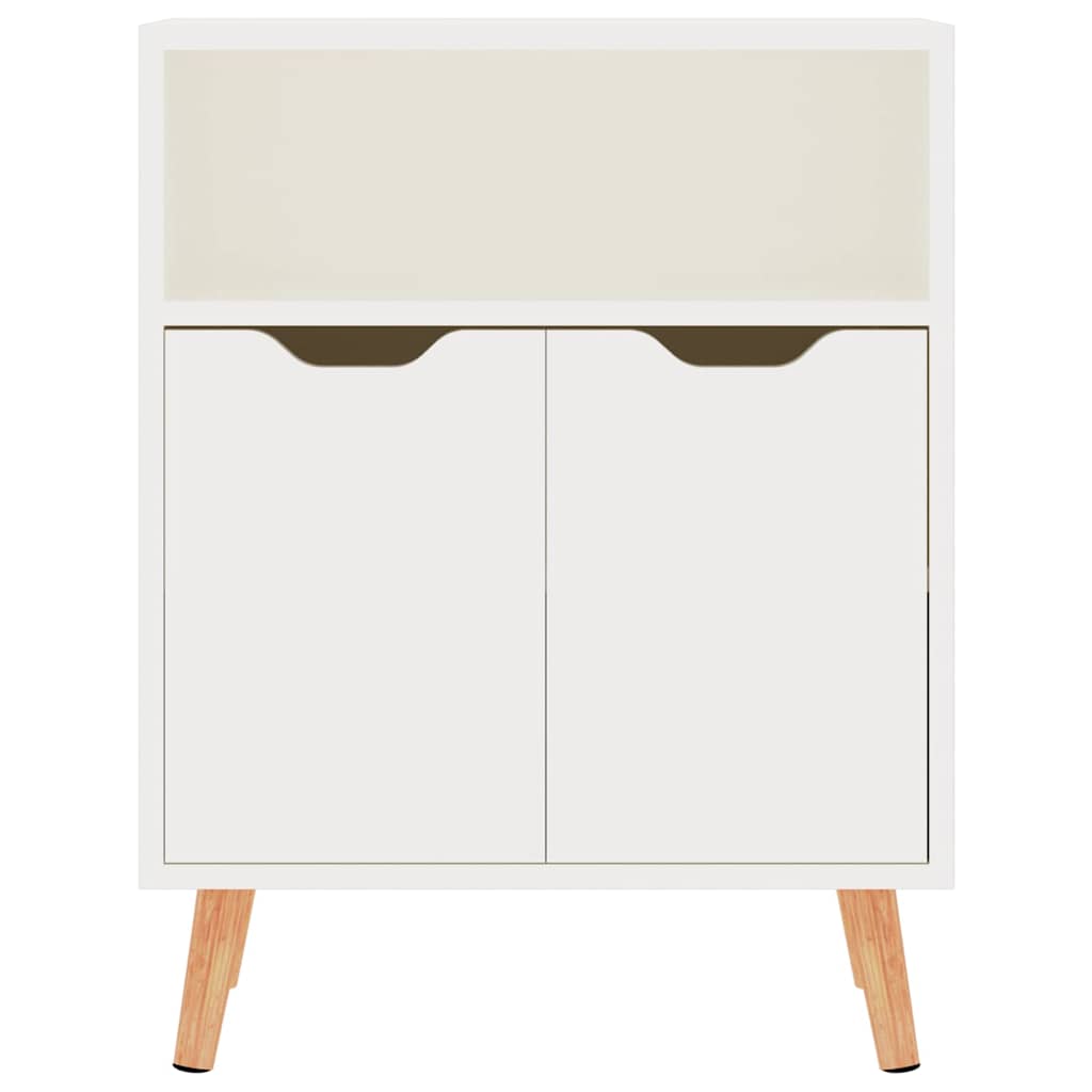 vidaXL Dressoir 60x30x72 cm bewerkt hout wit