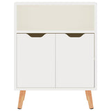vidaXL Dressoir 60x30x72 cm bewerkt hout wit