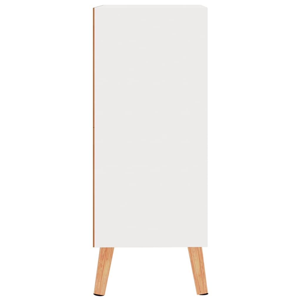 vidaXL Dressoir 60x30x72 cm bewerkt hout wit