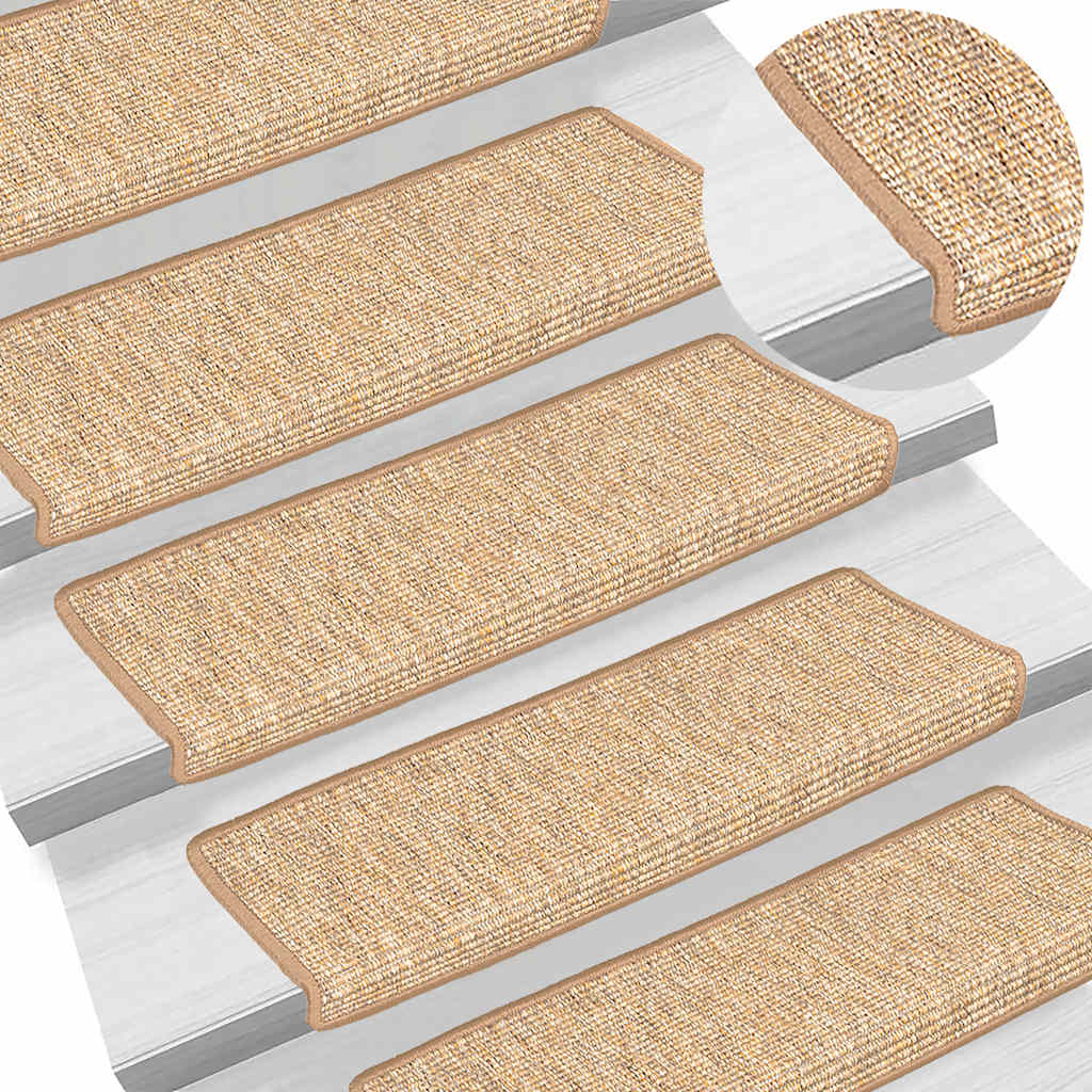 vidaXL Trapmatten 15 st 65x21x4 cm zilver met rechthoekige rand