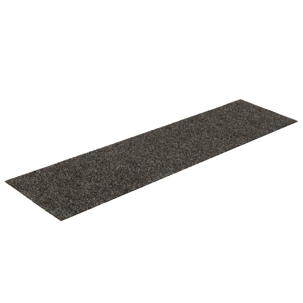 vidaXL Trapmatten zelfklevend 15 stuks 60x25 cm lichtbruin rechthoekig