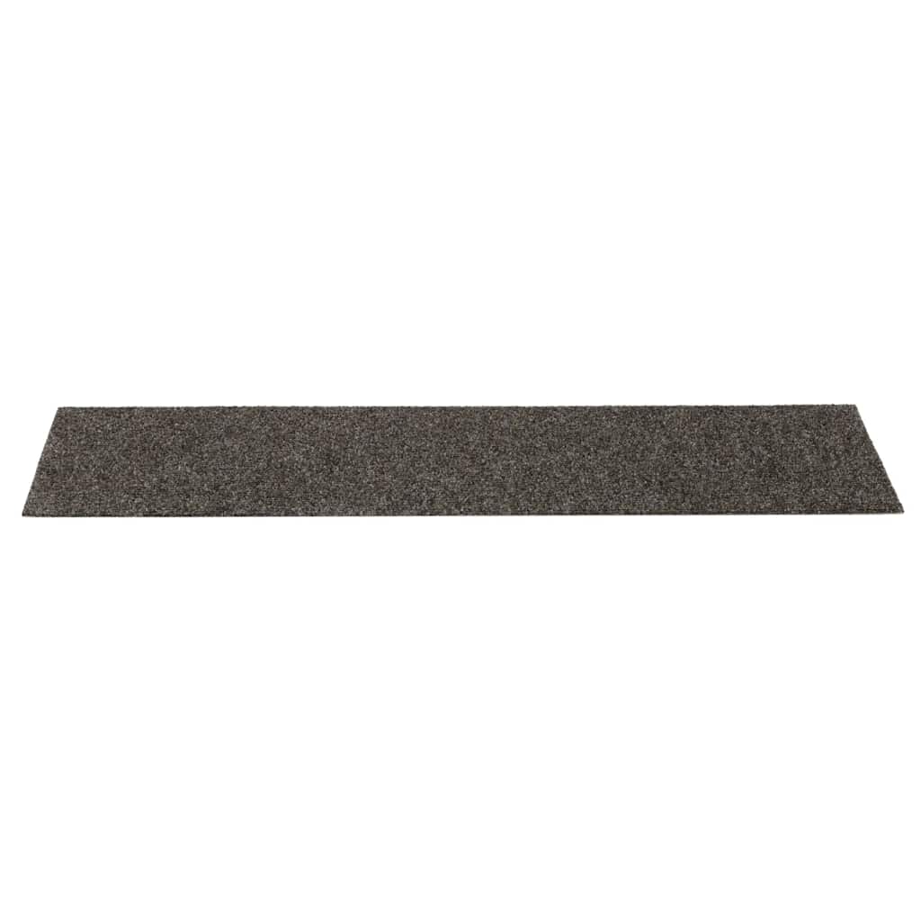 vidaXL Trapmatten zelfklevend 15 stuks 60x25 cm lichtbruin rechthoekig