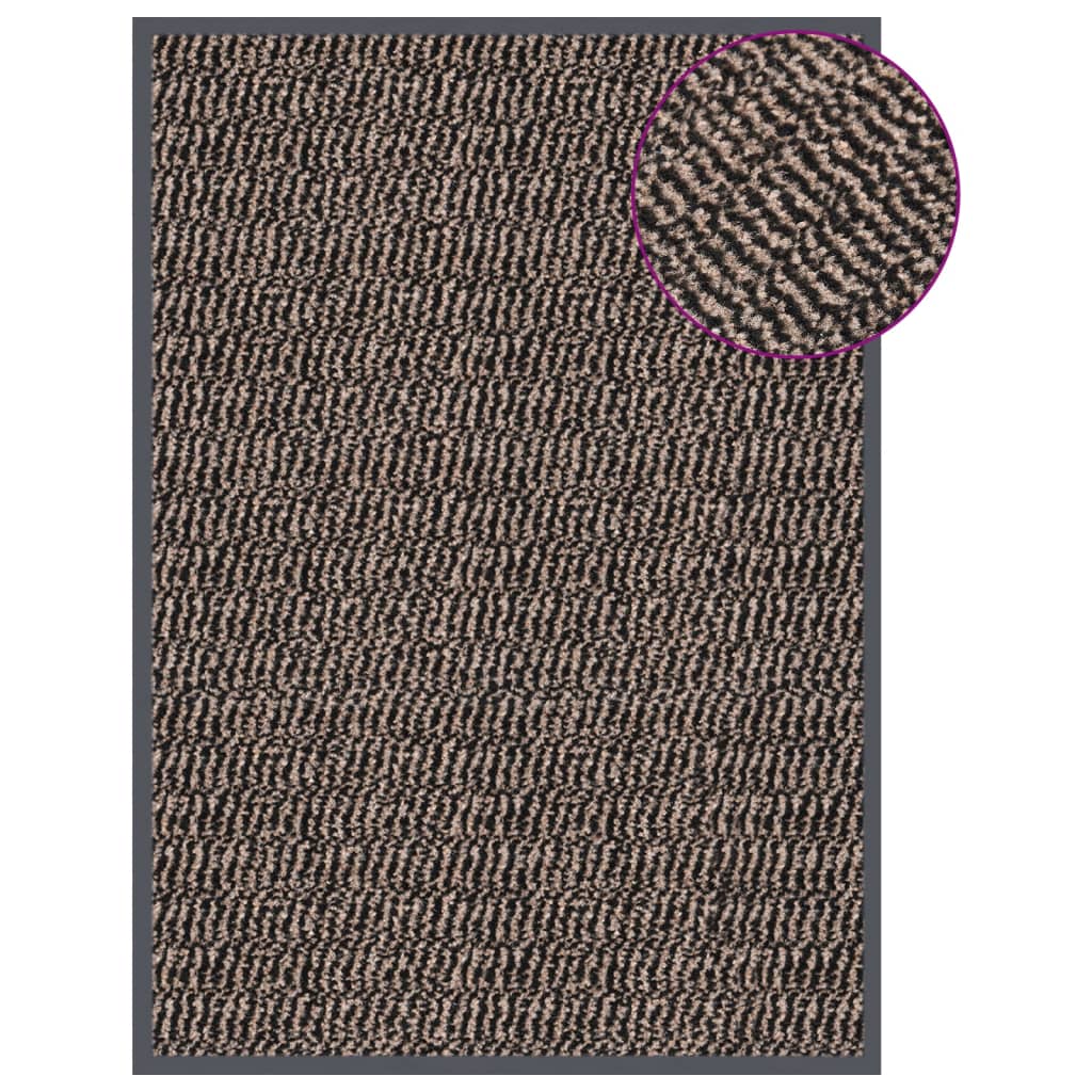 vidaXL Rectangular Tufted Doormat 40x60 cm Anthracite