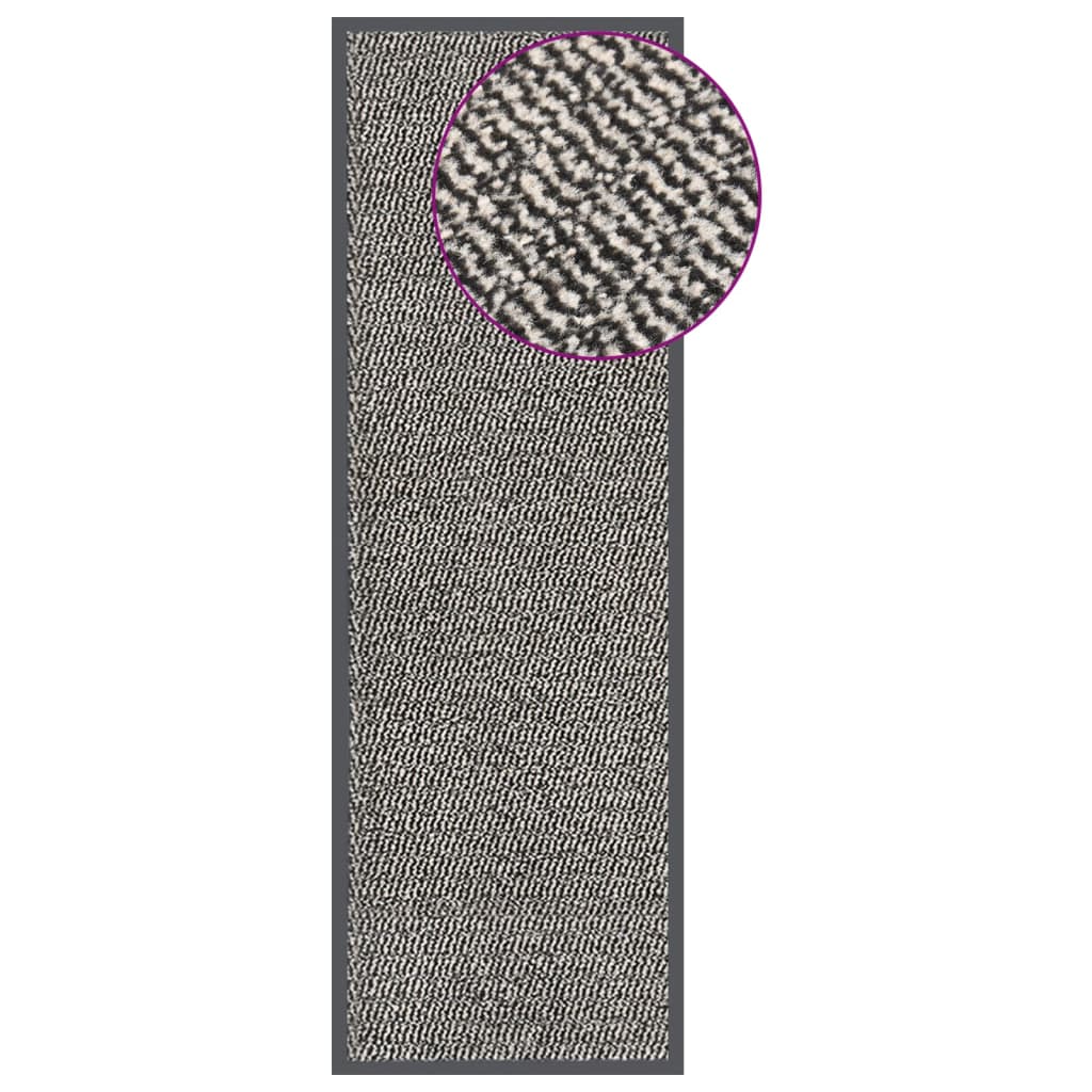 vidaXL Rectangular Tufted Doormat 40x60 cm Anthracite