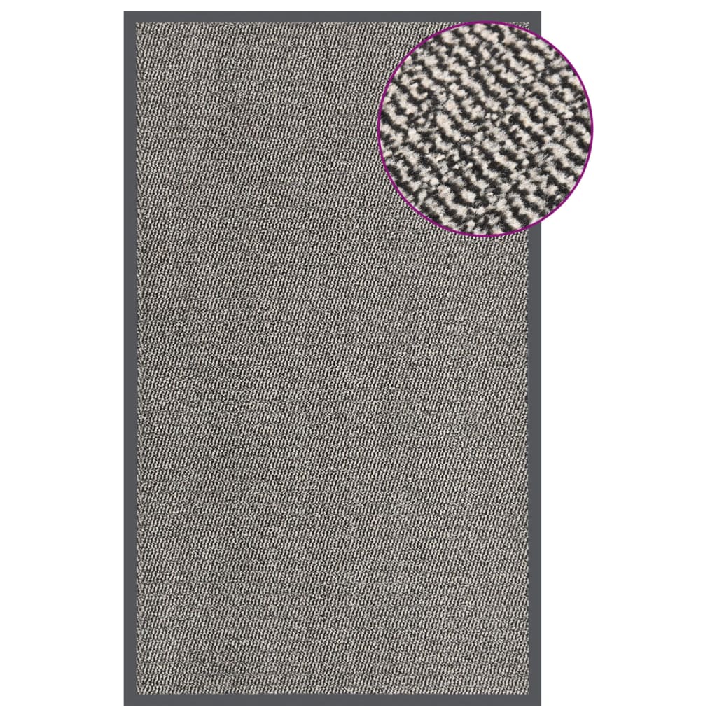 vidaXL Rectangular Tufted Doormat 40x60 cm Anthracite