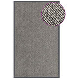 vidaXL Rectangular Tufted Doormat 40x60 cm Anthracite
