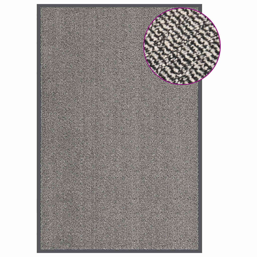 vidaXL Rectangular Tufted Doormat 40x60 cm Anthracite
