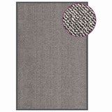 vidaXL Rectangular Tufted Doormat 40x60 cm Anthracite