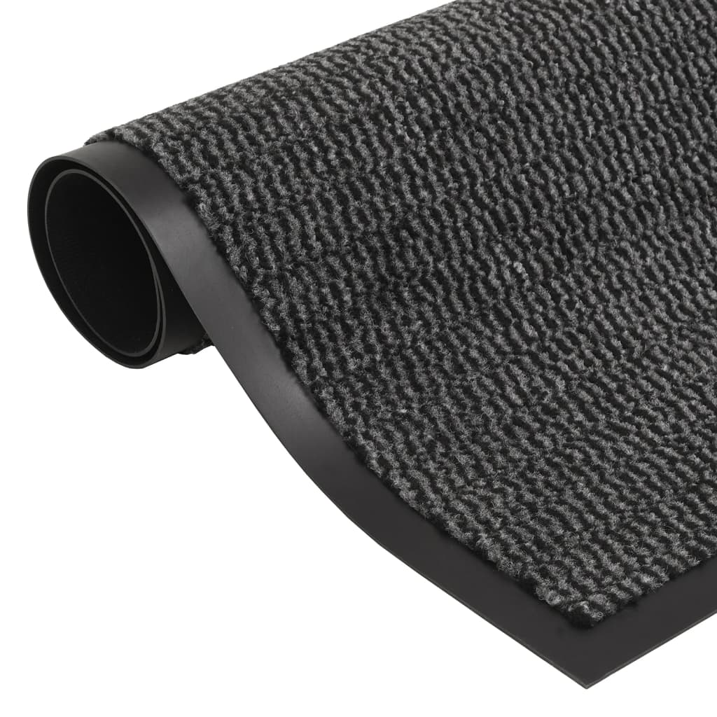 vidaXL Rectangular Tufted Doormat 40x60 cm Anthracite