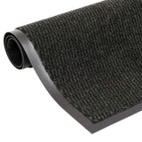 vidaXL Rectangular Tufted Doormat 40x60 cm Anthracite