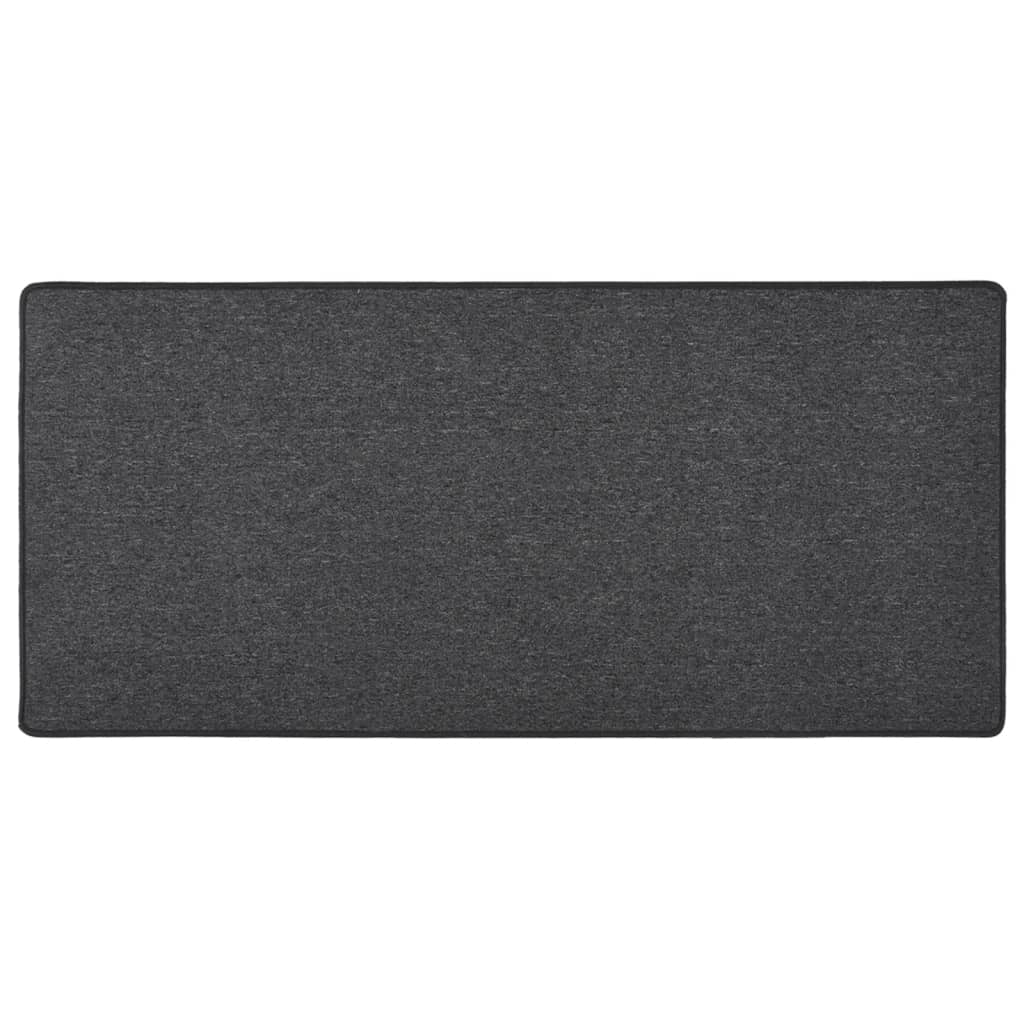 vidaXL Tapijtloper 50x100 cm antracietkleurig