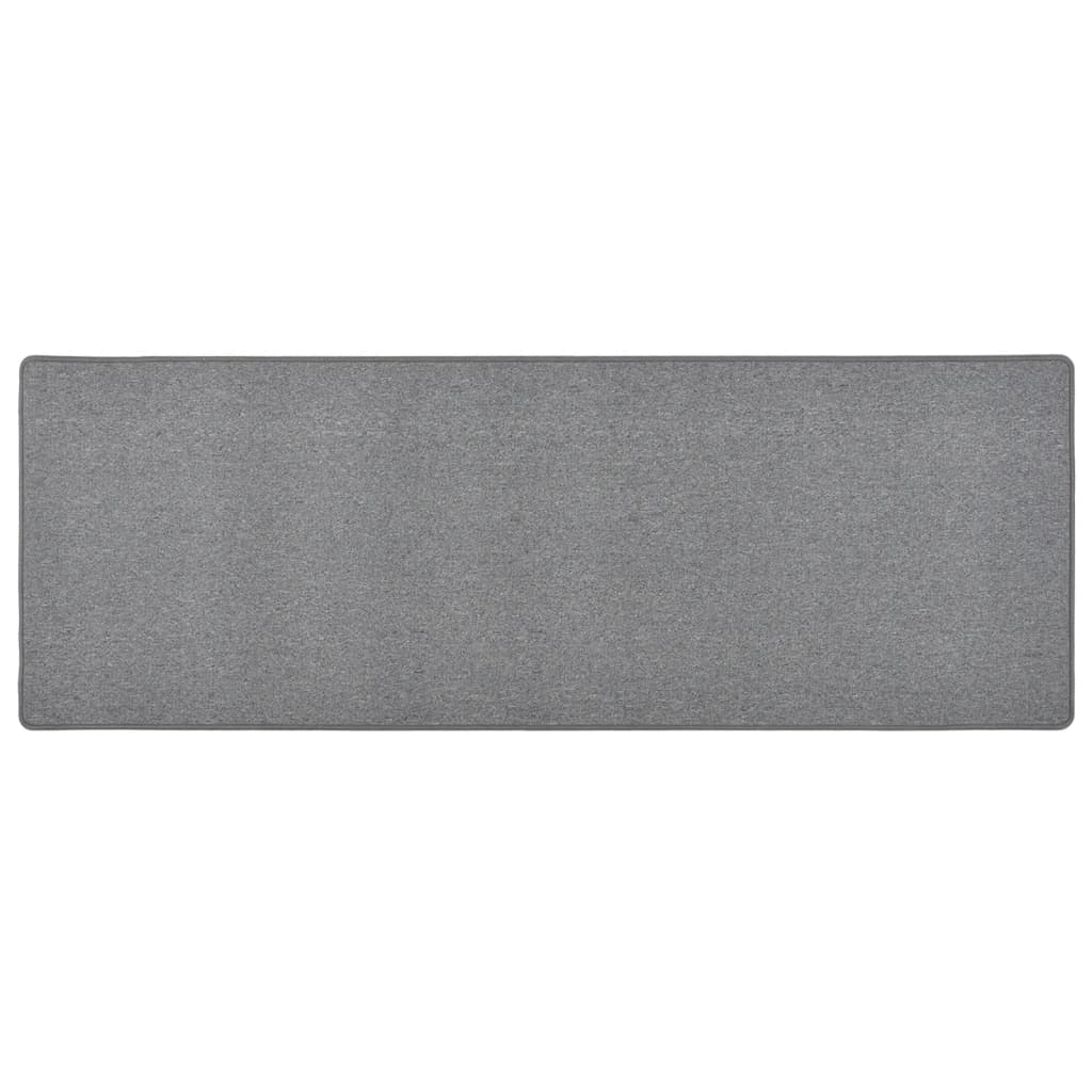 vidaXL Tapijtloper 50x100 cm antracietkleurig