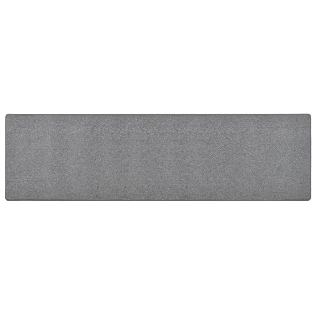 vidaXL Tapijtloper 50x100 cm antracietkleurig