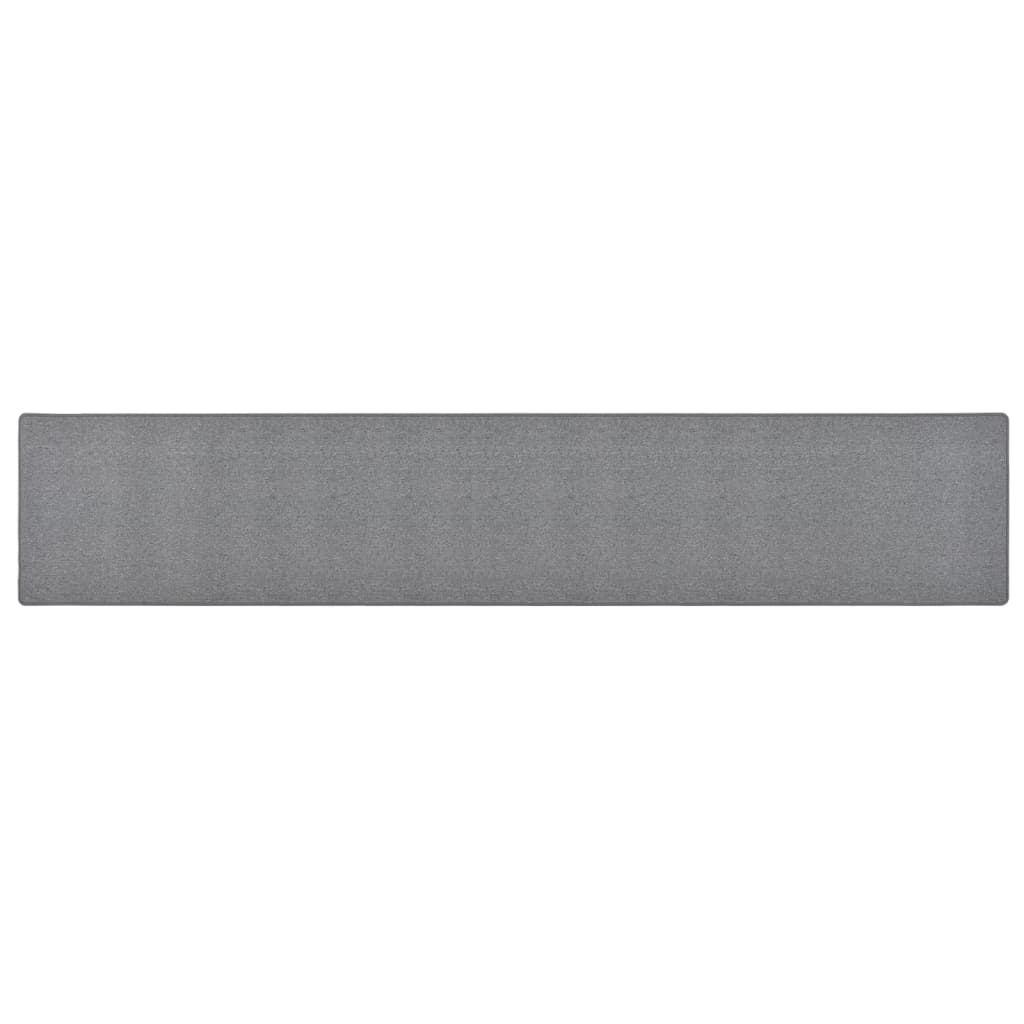 vidaXL Tapijtloper 50x100 cm antracietkleurig