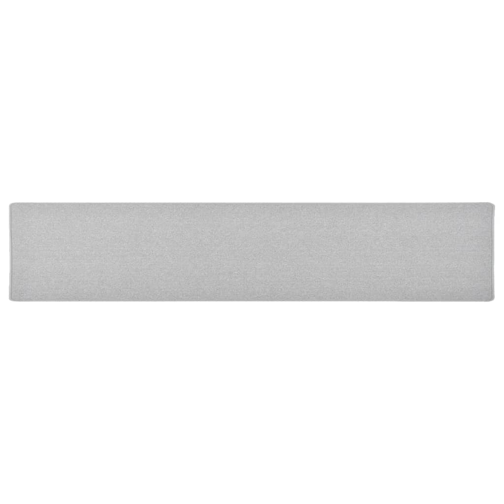 vidaXL Tapijtloper 50x100 cm antracietkleurig