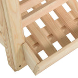 vidaXL Aardappelkist 60x40x50 cm massief grenenhout