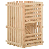 vidaXL Aardappelkist 60x40x50 cm massief grenenhout