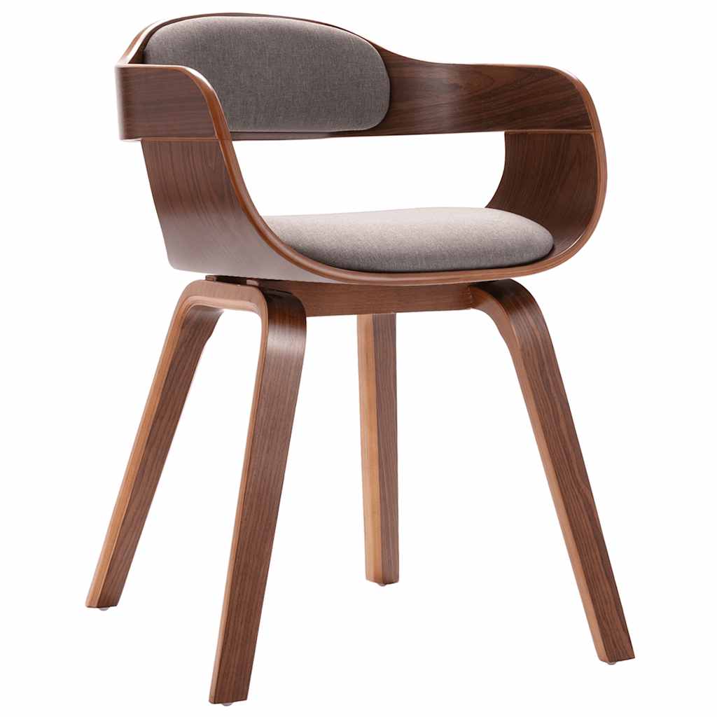vidaXL Dining Chair Bentwood and Faux Leather
