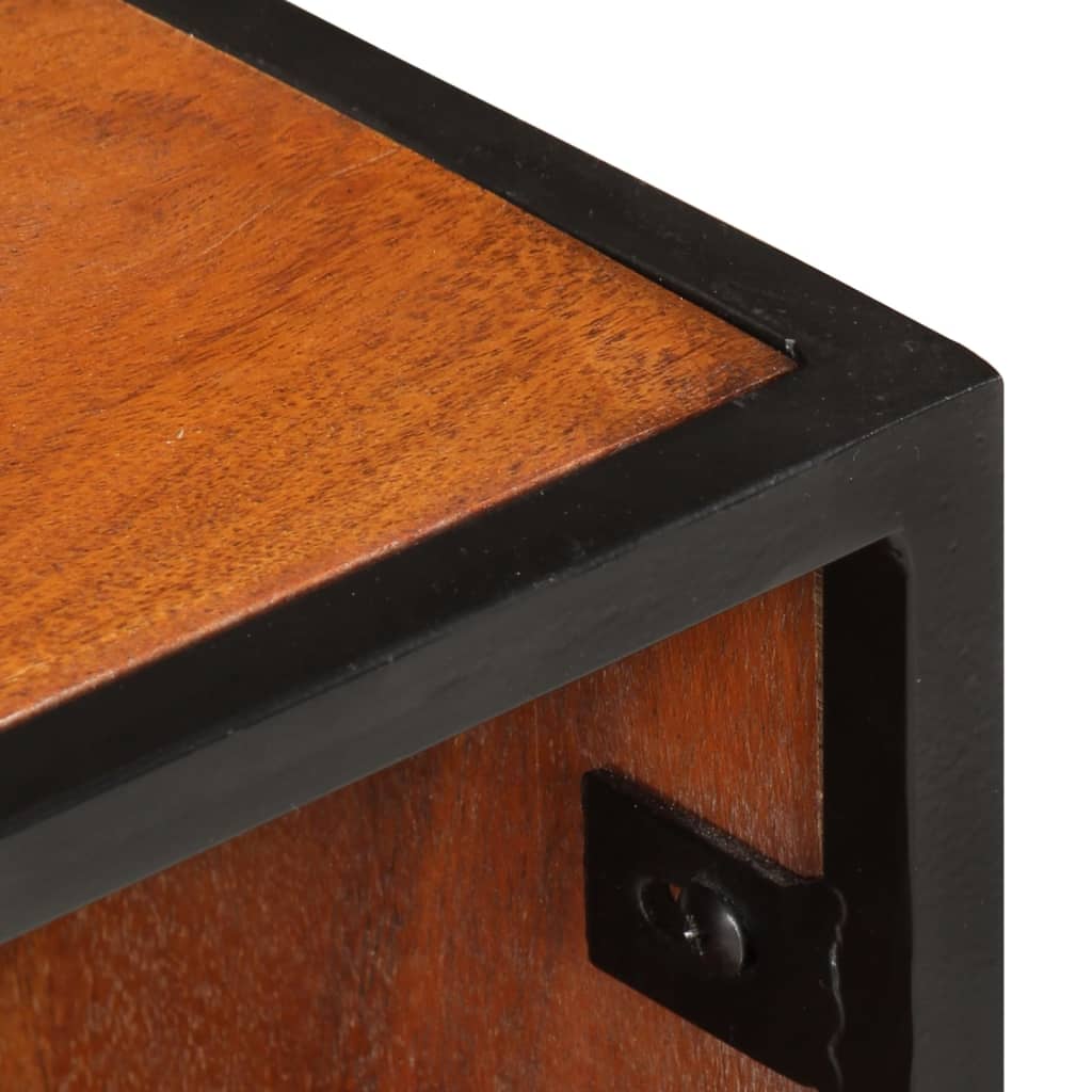 vidaXL Bedside Cabinet 40x30x50 cm Solid Acacia Wood