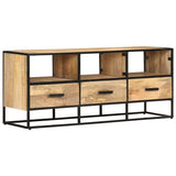 vidaXL Tv-meubel 110x30x45 cm ruw mangohout