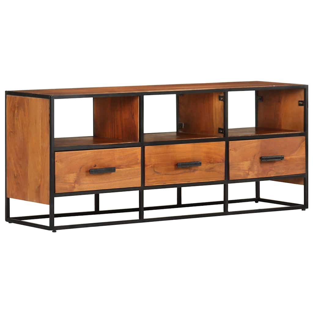 vidaXL Tv-meubel 110x30x45 cm ruw mangohout