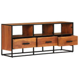 vidaXL Tv-meubel 110x30x45 cm ruw mangohout