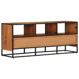 vidaXL Tv-meubel 110x30x45 cm ruw mangohout
