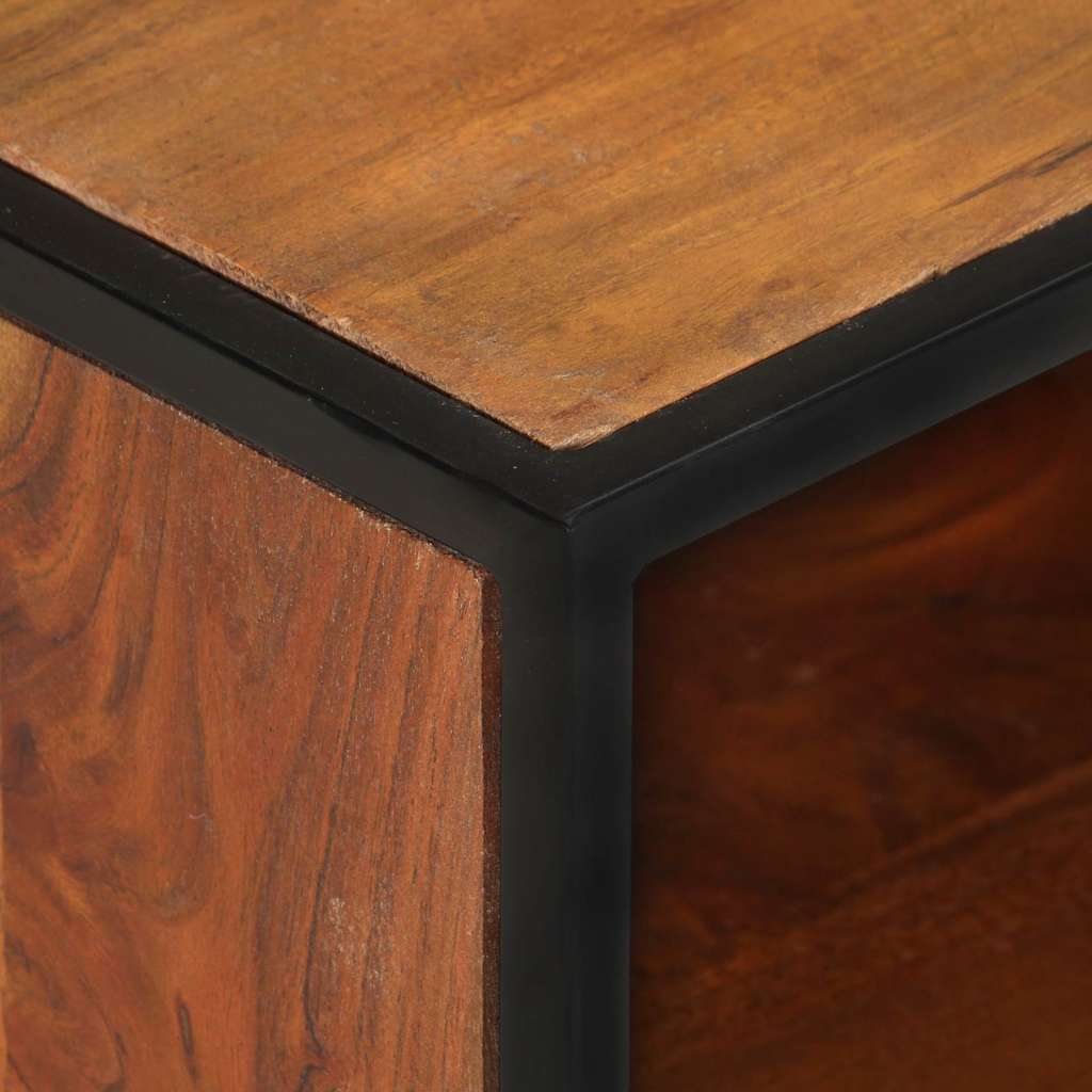 vidaXL Tv-meubel 110x30x45 cm ruw mangohout