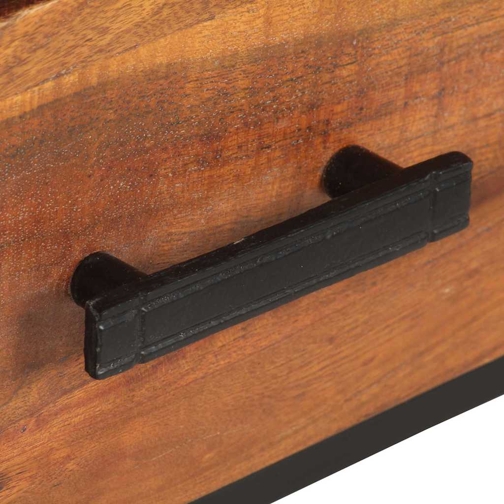 vidaXL Tv-meubel 110x30x45 cm ruw mangohout