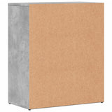 vidaXL Dressoirs 2 st 60x31x70 cm bewerkt hout wit