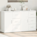 vidaXL Sideboards 2 pcs 60x31x70 cm engineered wood white