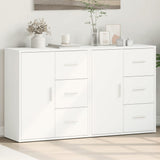 vidaXL Sideboards 2 pcs 60x31x70 cm engineered wood white